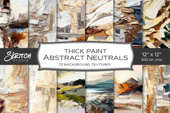 Download Thick Paint Abstract Neutral Textures - Neutral textures Collection