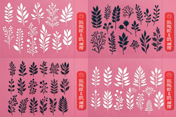 Download Cricut Natural Shapes Plant SVG Bundle - Shapes Collection