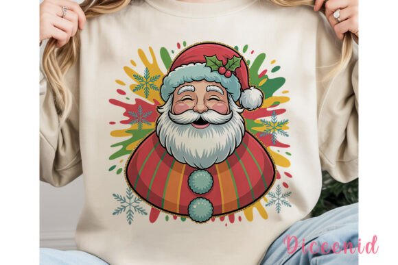 Download Glitter Splatter Santa PNG Clipart - Splat Collection