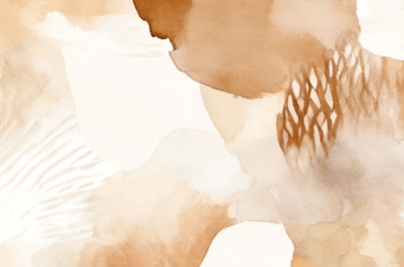 Download Neutral Abstract Watercolor Shapes - Shapes Collection