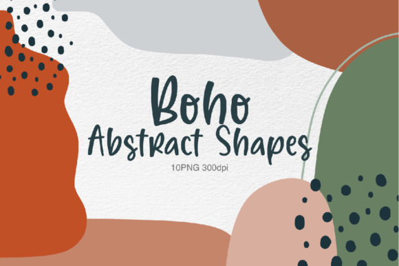 Download Boho Abstract Shapes Clipart - Shapes Collection