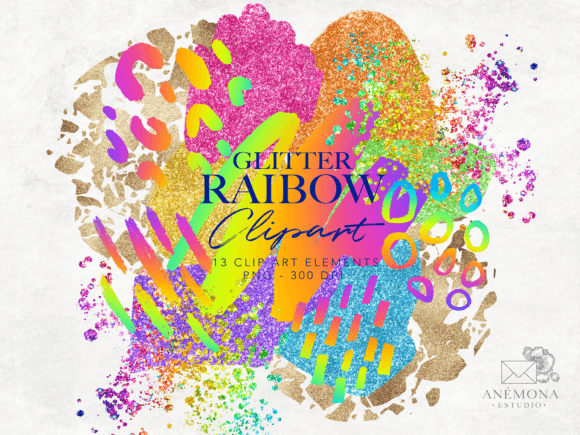 Download Rainbow Clipart - Modern Shapes - Shapes Collection