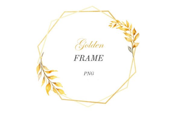 Download Golden Frame. Geometric Shapes - Shapes Collection