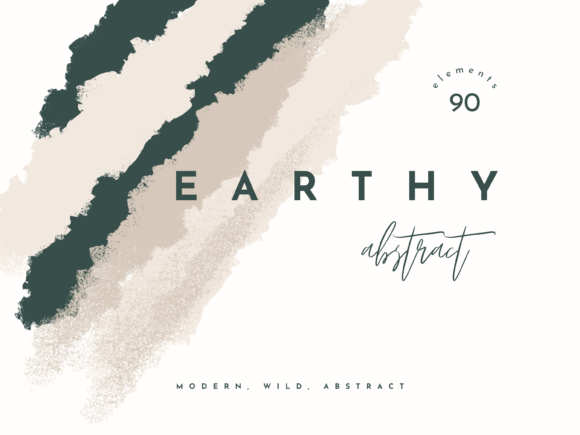 Download Earthy Modern Abstract Shapes - Shapes Collection