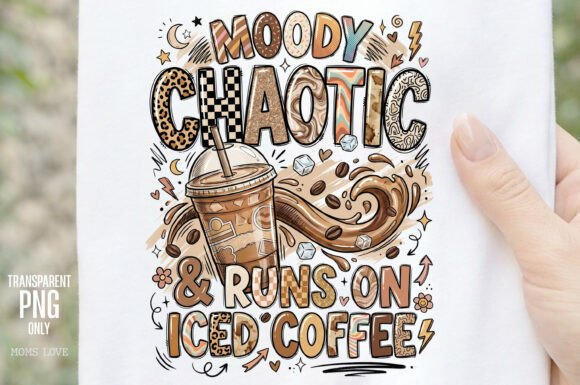 Download Moody Chaotic &amp; Runs on Iced Coffee PNG - Premium Resources