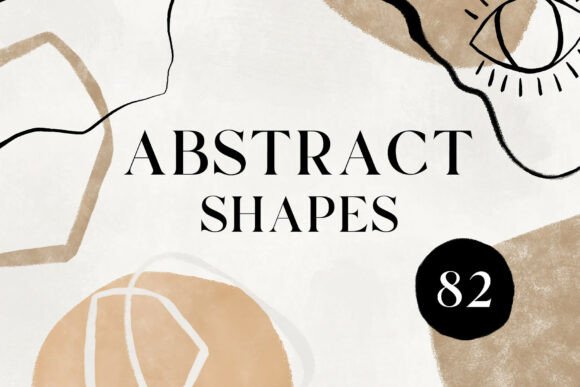 Download Abstract Shapes Clipart - Minimal Modern - Shapes Collection