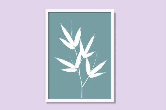 Download Natural Shapes Leaves Printable Wall Art - Shapes Collection
