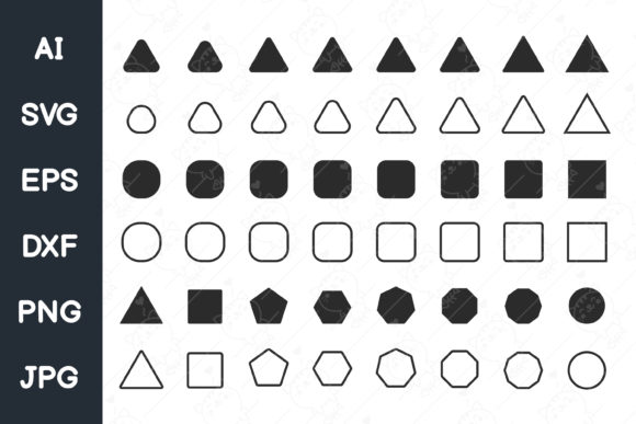 Download Basic Geometric Shapes - Shapes Collection