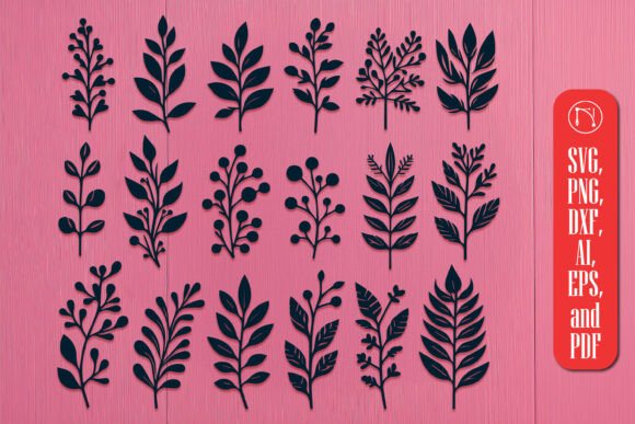 Download Cricut Natural Shapes Plant SVG Cut File - Shapes Collection